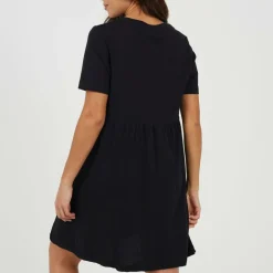 Womens Jersey Smock Dress