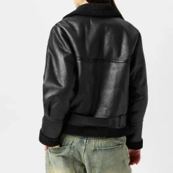 Women's Joanna Aviation-Inspired Structured Aviator Jacket