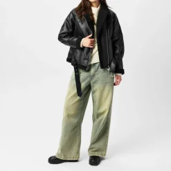 Women's Joanna Aviation-Inspired Structured Aviator Jacket