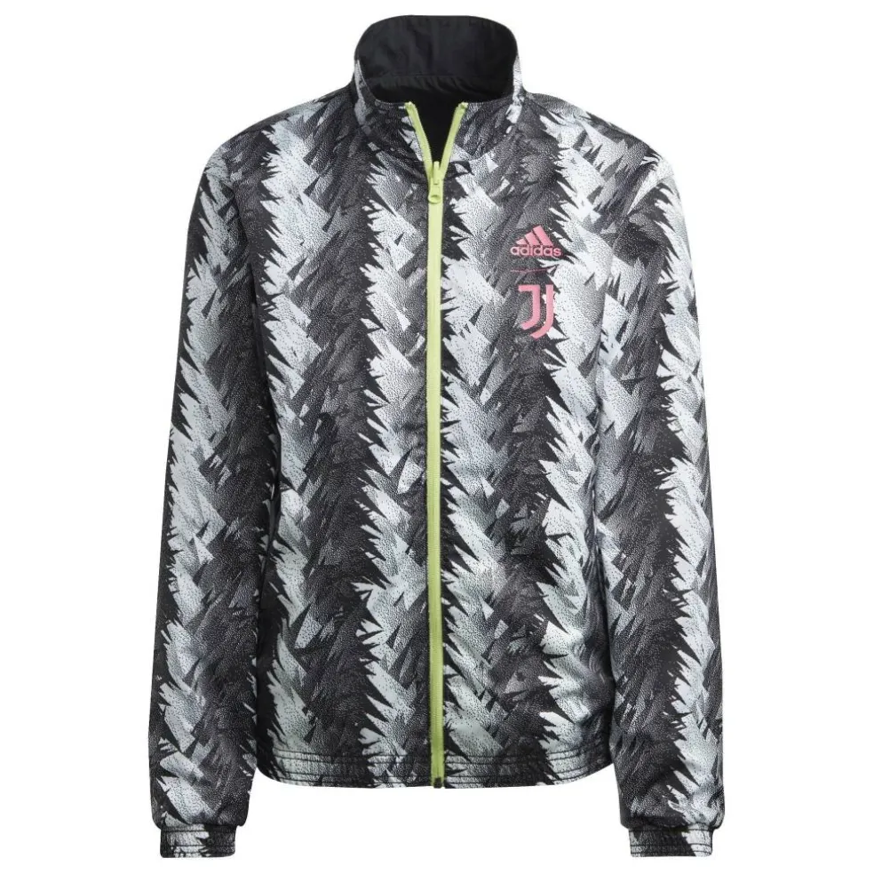 Women's Juventus Anthem Reversible Long Sleeve Licensed Rain Anorak