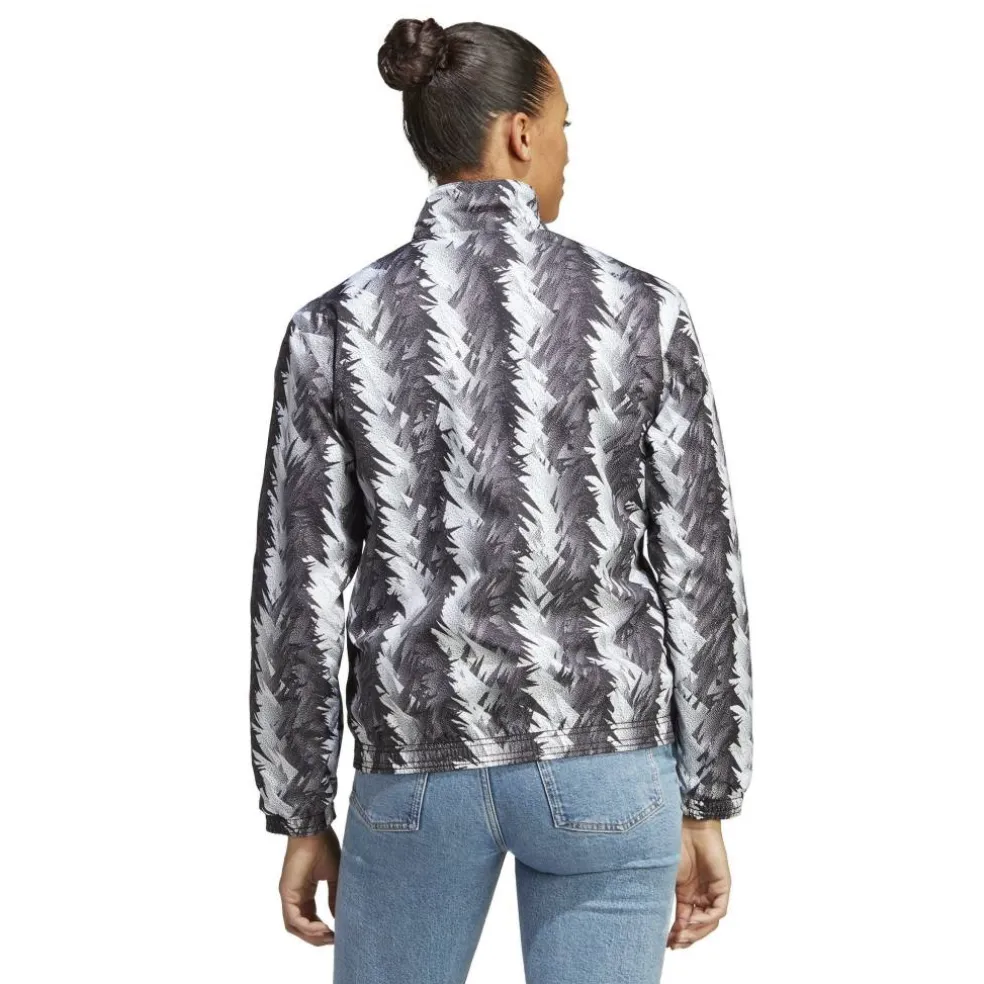 Women's Juventus Anthem Reversible Long Sleeve Licensed Rain Anorak
