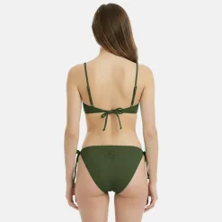Women's JW Beaded Scoop Crop Top Bikinis