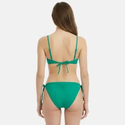 Women's JW Beaded Scoop Crop Top Bikinis