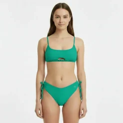Women's JW Beaded Scoop Crop Top Bikinis