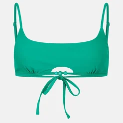 Women's JW Beaded Scoop Crop Top Bikinis