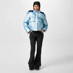 Women's JW Cropped Puffer Insulated Ski Jacket