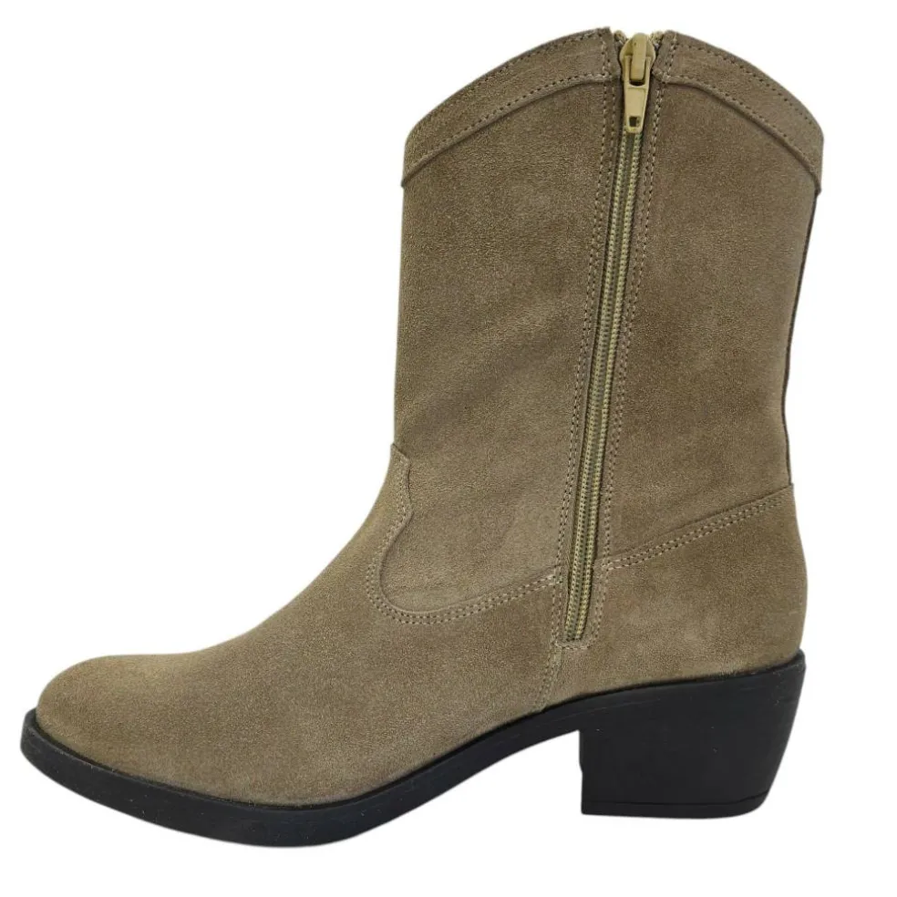 Women's JW Dalida Suede Calf Chunky Heel Hiker Boots