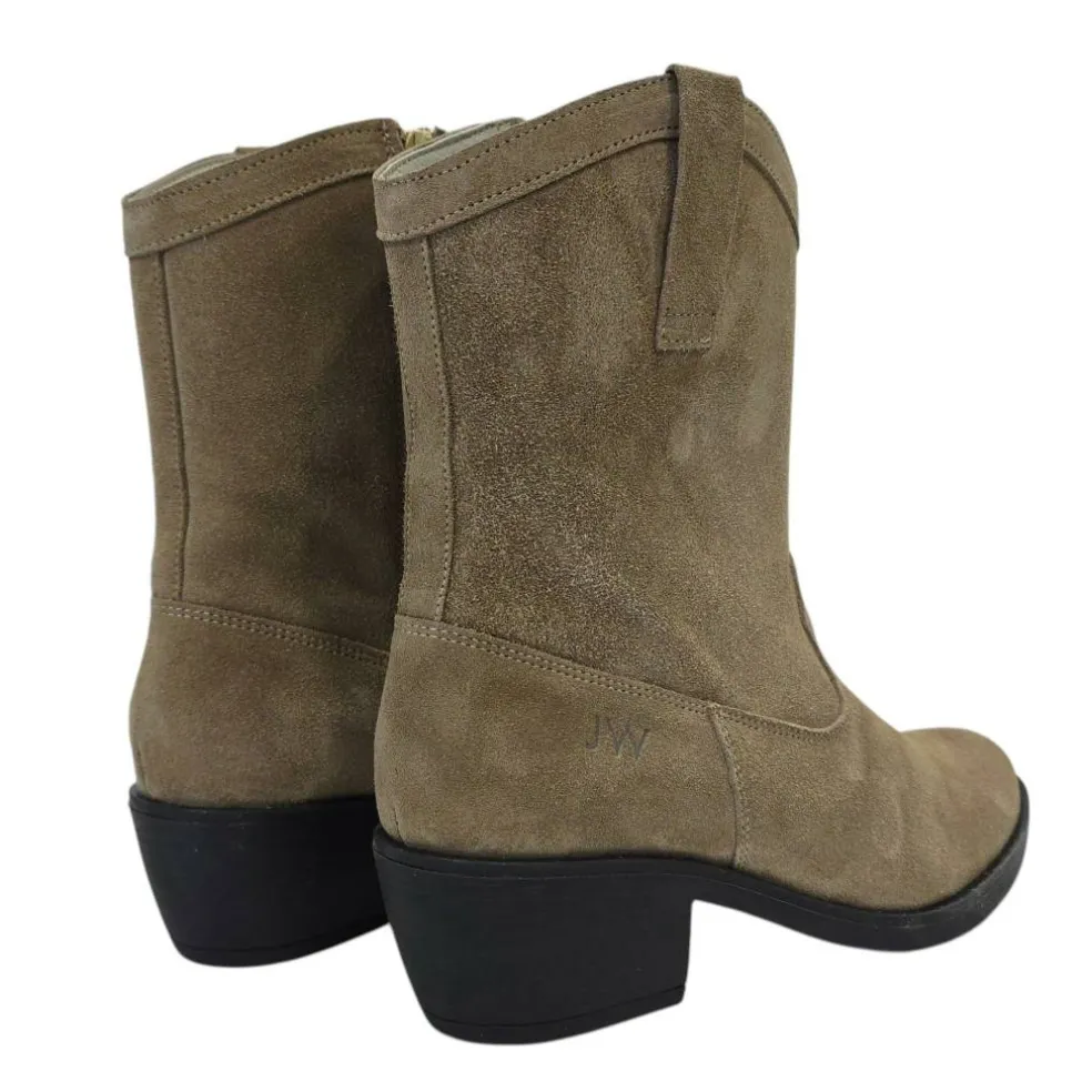 Women's JW Dalida Suede Calf Chunky Heel Hiker Boots