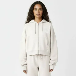 Women's JW Emblem Zip Hoodie
