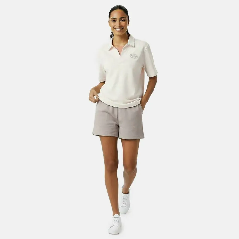 Women's JW Slouchy Short-Sleeve Polo Shirt