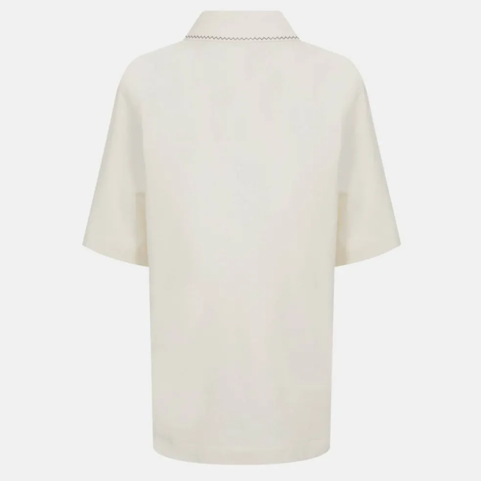 Women's JW Slouchy Short-Sleeve Polo Shirt