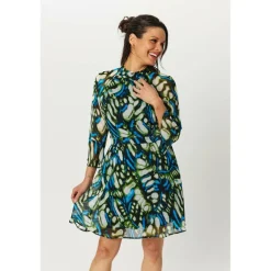 Women's Keyhole Skater Dress