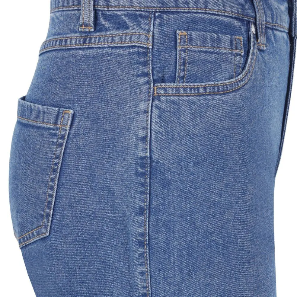 Women's Knee-Length Denim Shorts