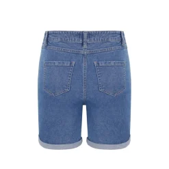 Women's Knee-Length Denim Shorts