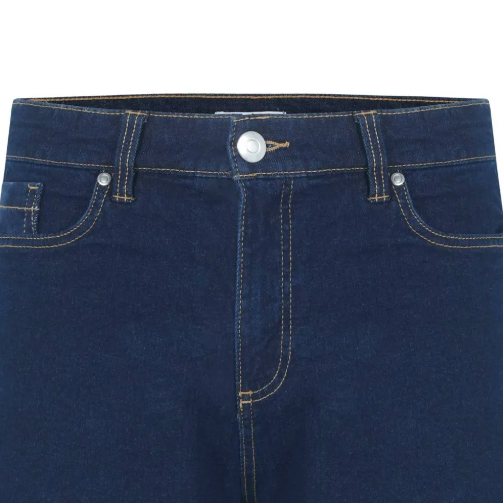 Women's Knee-Length Denim Shorts