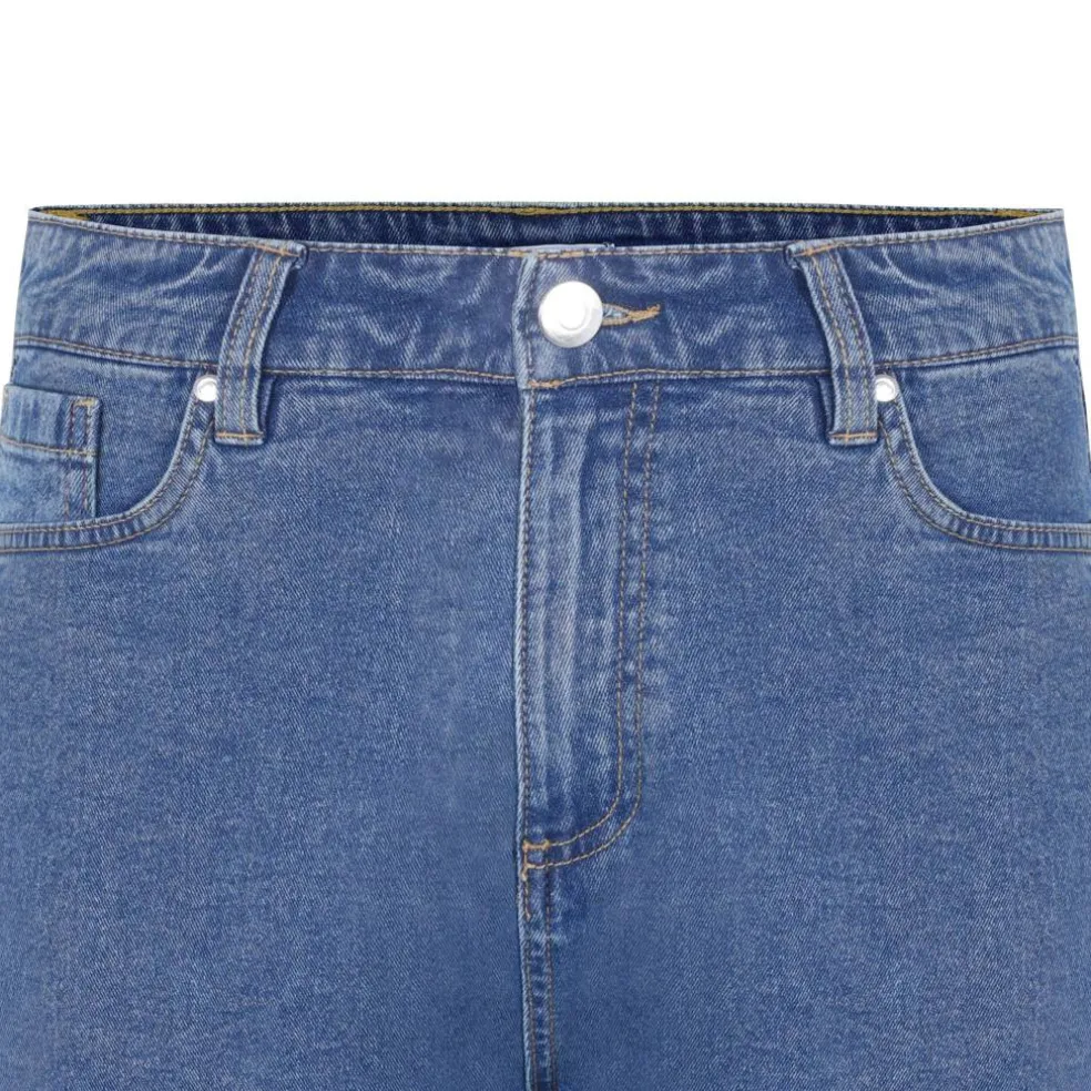 Women's Knee-Length Denim Shorts