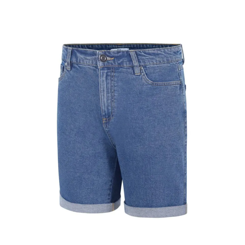 Women's Knee-Length Denim Shorts