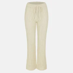Women's Knitted Flared Trousers
