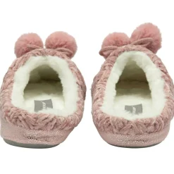 Womens Knitted Mule Slippers