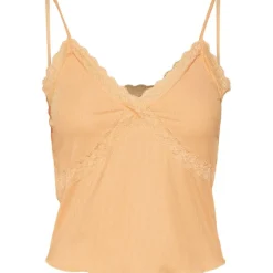 Women's Knitted Short-Sleeve Crop Top