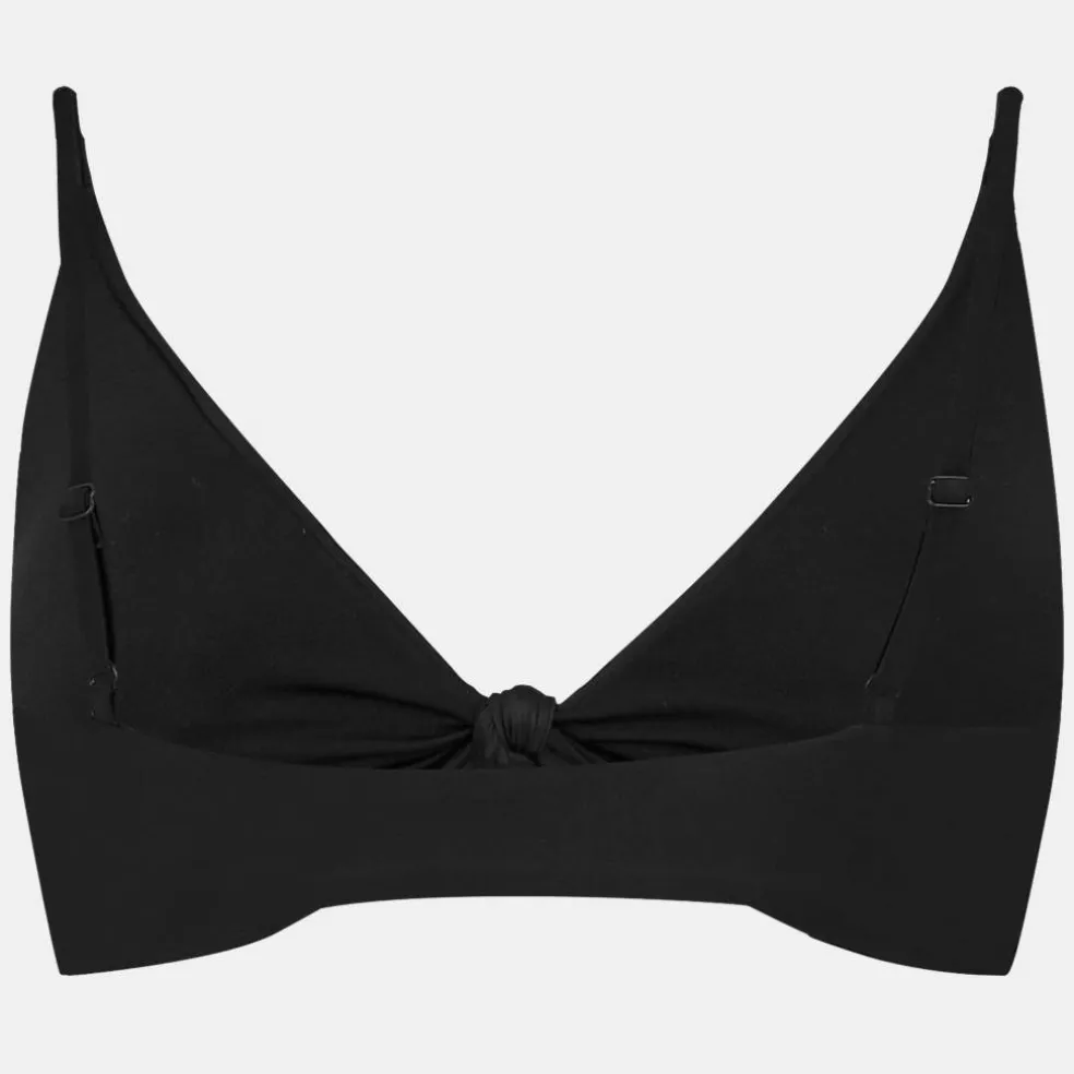 Women's Knot Front Crop Top Bikini