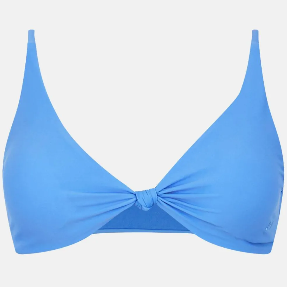 Women's Knot Front Crop Top Bikini
