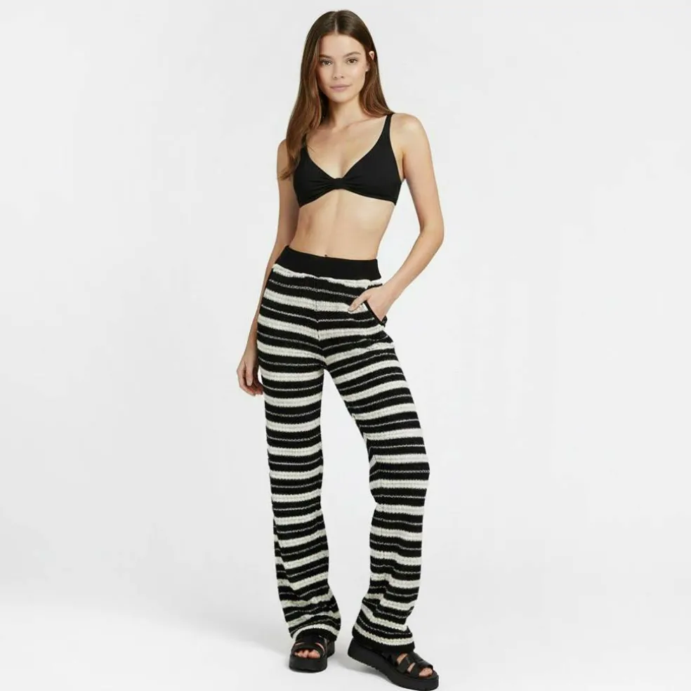 Women's Knot Front Crop Top Bikini