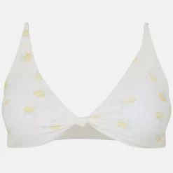 Women's Knot Front Crop Top Bikini