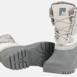 Women's Lace Up EVA Insole Mid High Snow Boots