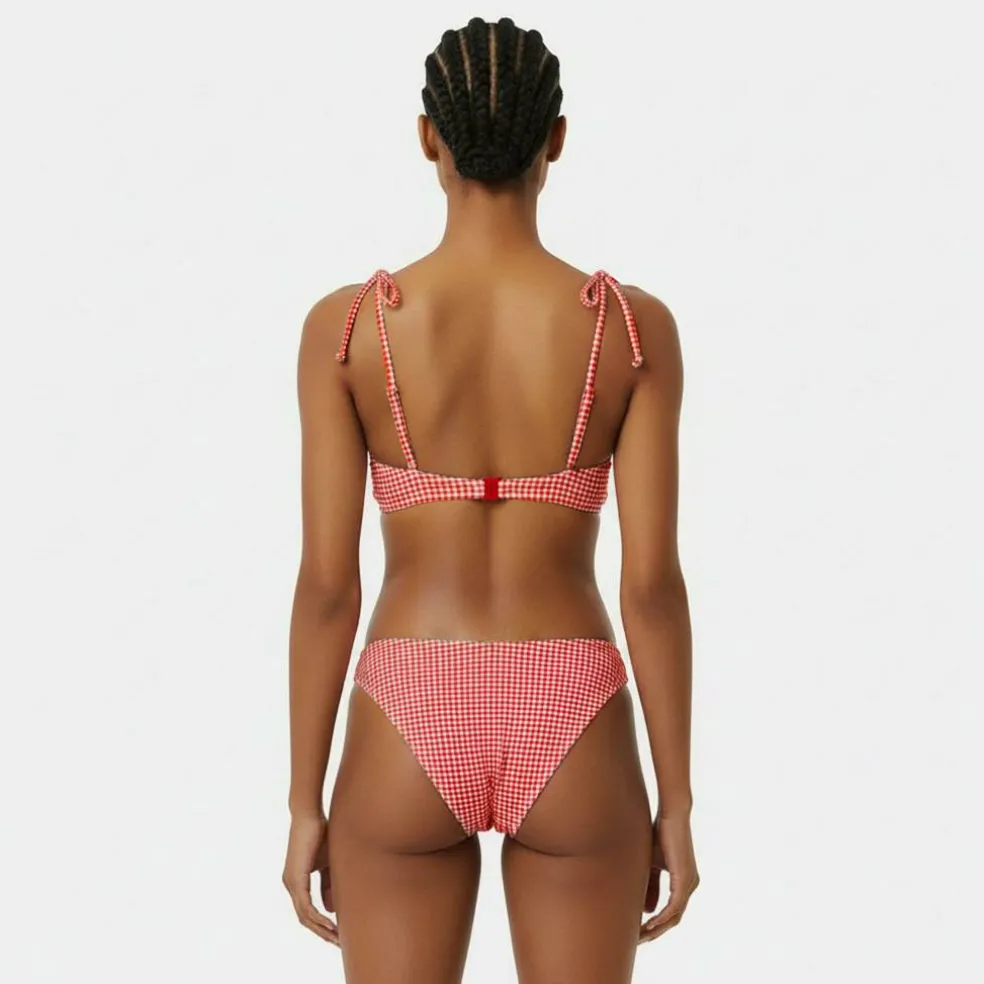 Women's Lettuce Edge Balconette Bikini