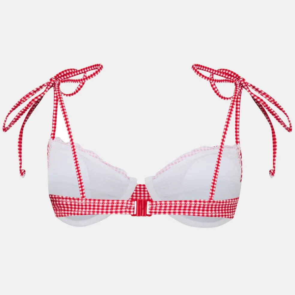 Women's Lettuce Edge Balconette Bikini