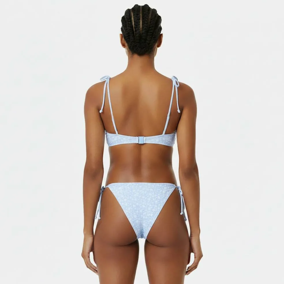 Women's Lettuce Edge Balconette Bikini