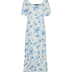 Women's Linen Milkmaid Dress
