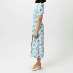 Women's Linen Milkmaid Dress