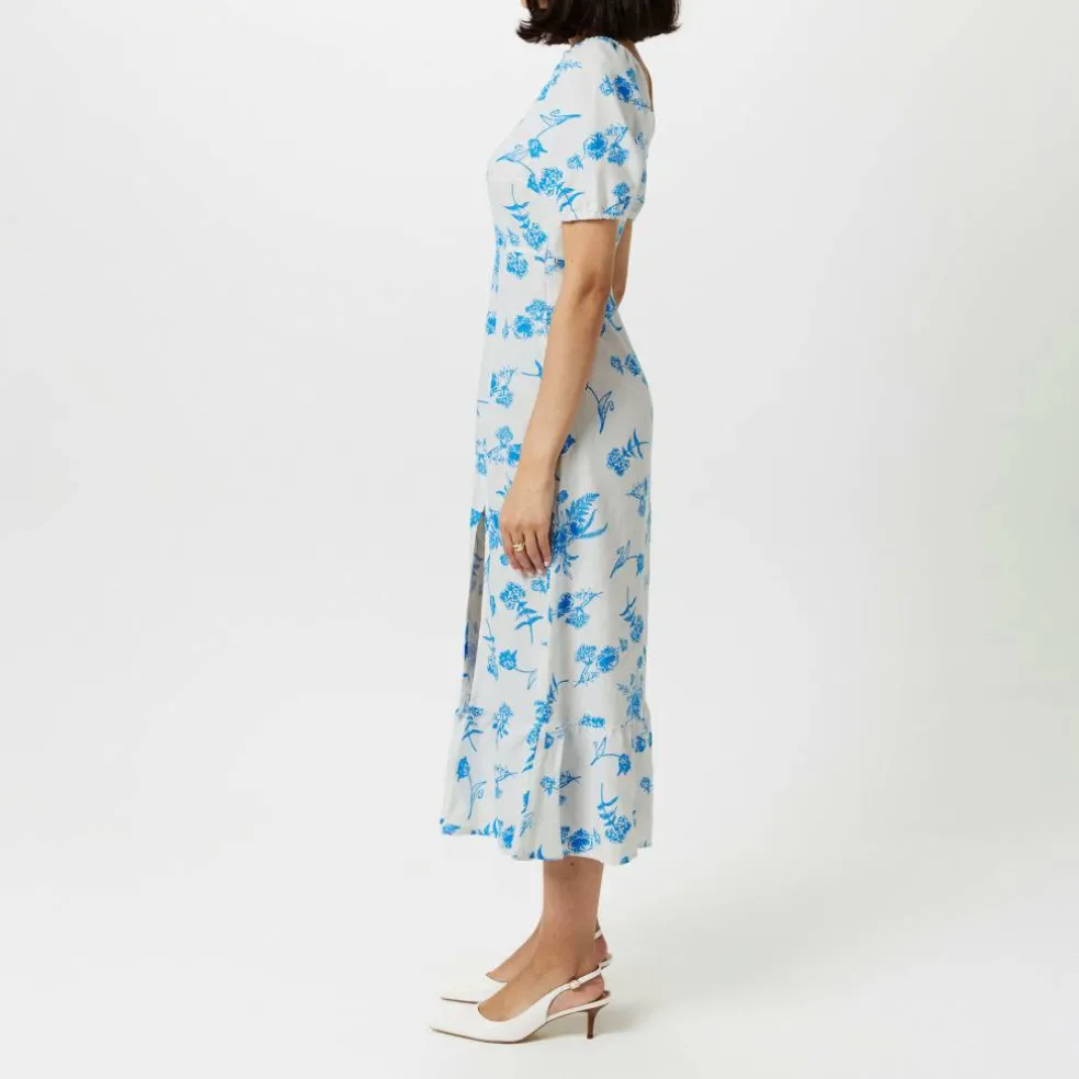 Women's Linen Milkmaid Dress