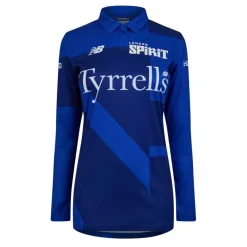Women's Long-Sleeve Cricket Polo Shirt