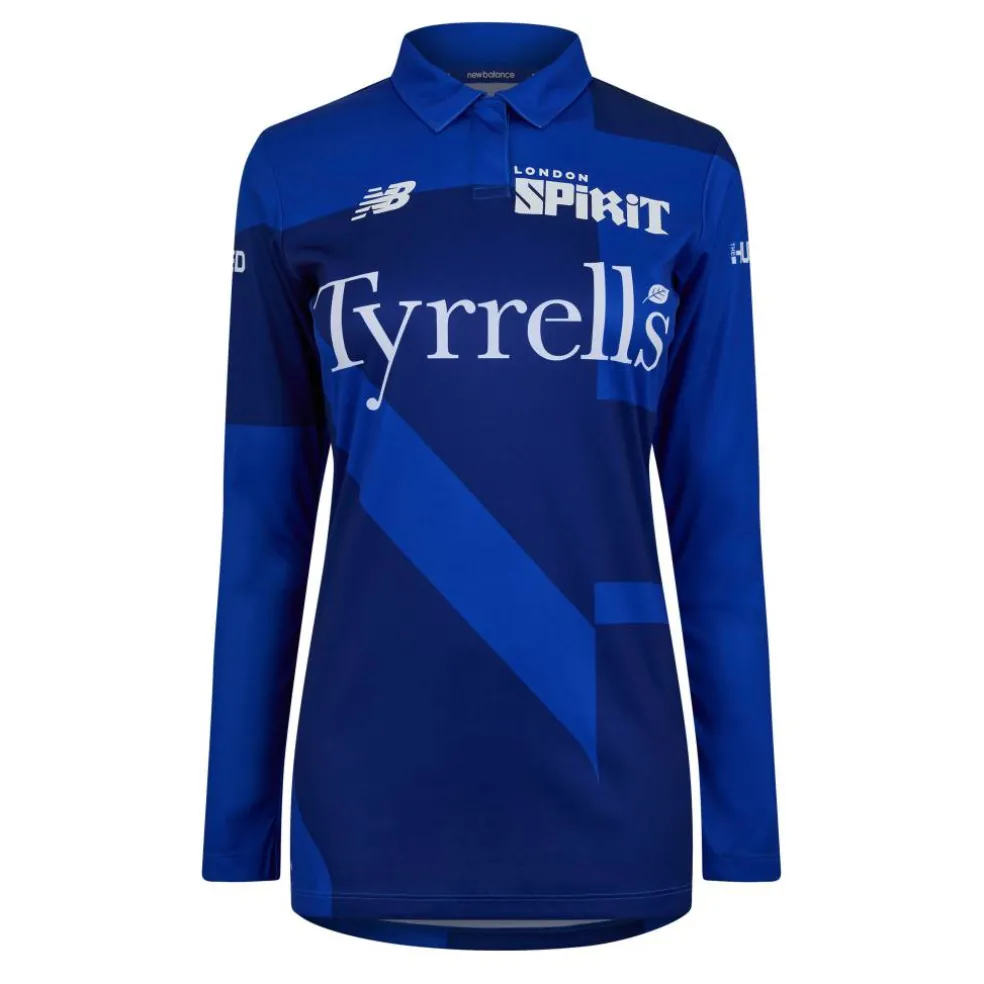 Women's Long-Sleeve Cricket Polo Shirt