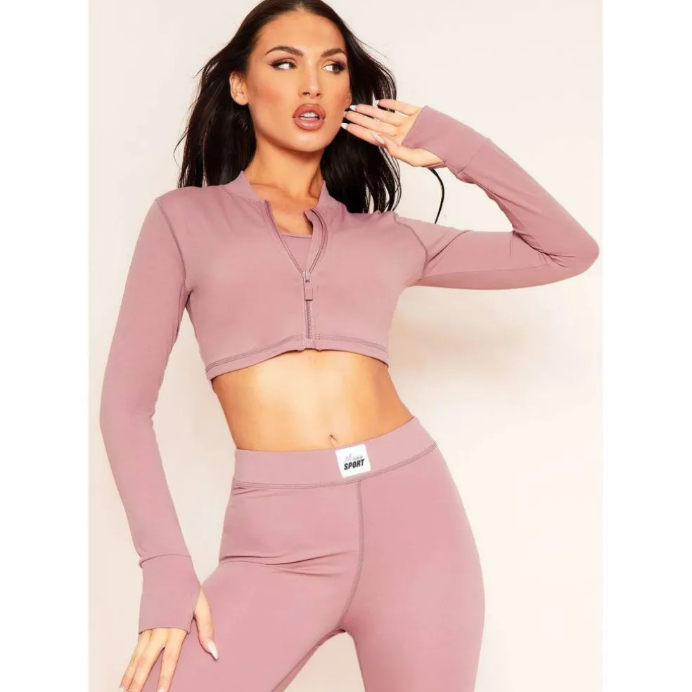 Women's Long Sleeve Cropped Softshell Jacket