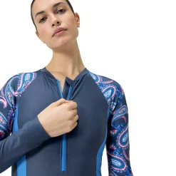 Women's Long Sleeve One Piece Swimsuit