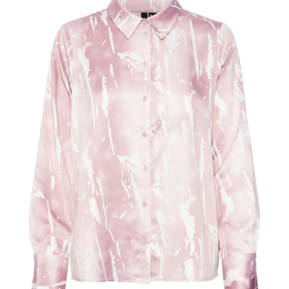Women's Long-Sleeve Patterned Shirt