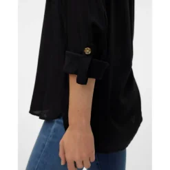 Women's Long-Sleeve Plain Shirt