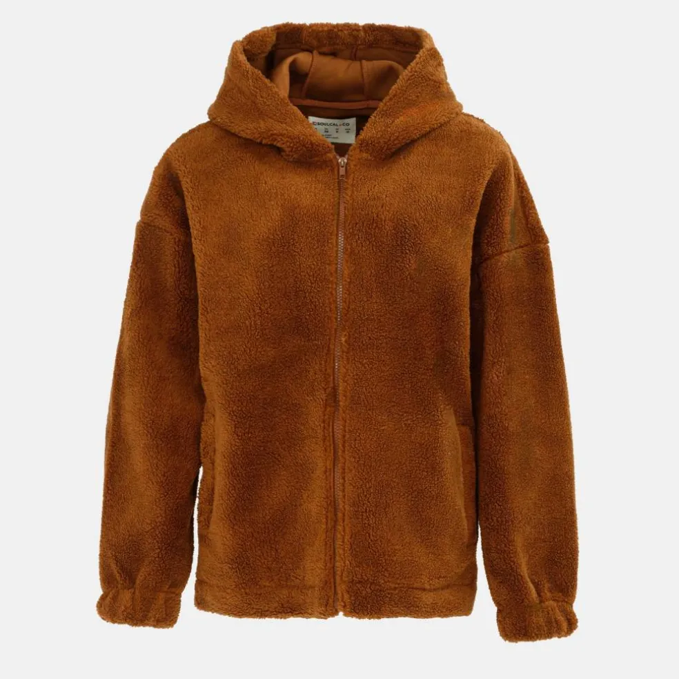 Women's Long Sleeve Sherpa Jacket