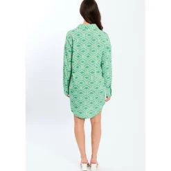 Women's Long-Sleeve Shirt Dress