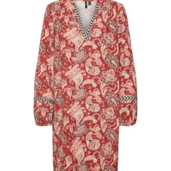 Women's Long-Sleeve Swing Dress