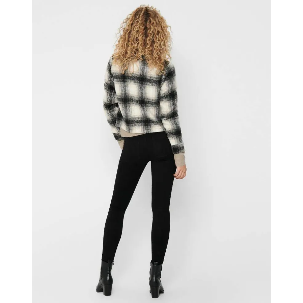 Women's Lou Check Long Sleeve Overshirt