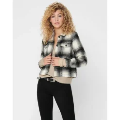 Women's Lou Check Long Sleeve Overshirt