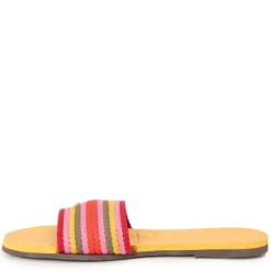 Women's Malta Mix Black Flip Flops