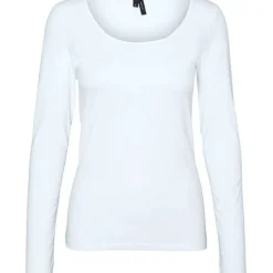 Women's Maxi U-Neck Long-Sleeve T-Shirt