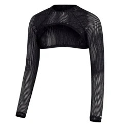 Women's Mesh Long-Sleeve Performance Gym Top