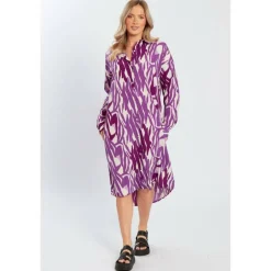 Women's Midi Shirt Dress